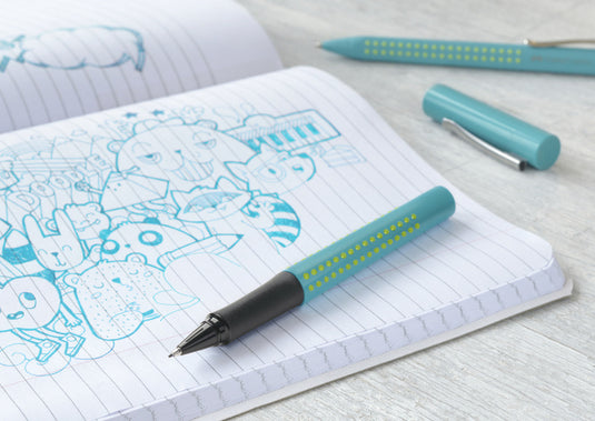 Faber castell fc-140412 finewriter faber-castell grip 2010 turkoois