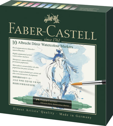 Faber-castell aquarelmarker - albrecht durer - doos 10 stuks - fc-160310