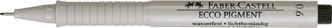 Faber castell fc-166699 tekenpen ecco pigment 0,6 mm zwart