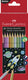 Faber-castell kleurpotloden metallic hexagonaal assortiment