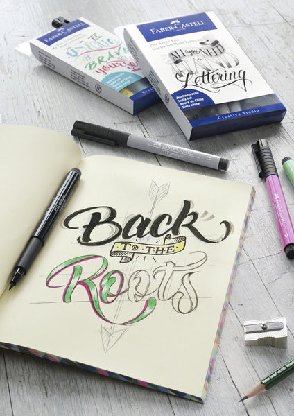 Load image into Gallery viewer, Faber castell fc-267118 tekenstift faber-castell pitt artist pen handlettering 8-delig basisetui
