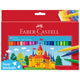 Faber-castell viltstiften - 50 stuks - uitwasbaar - fc-554204