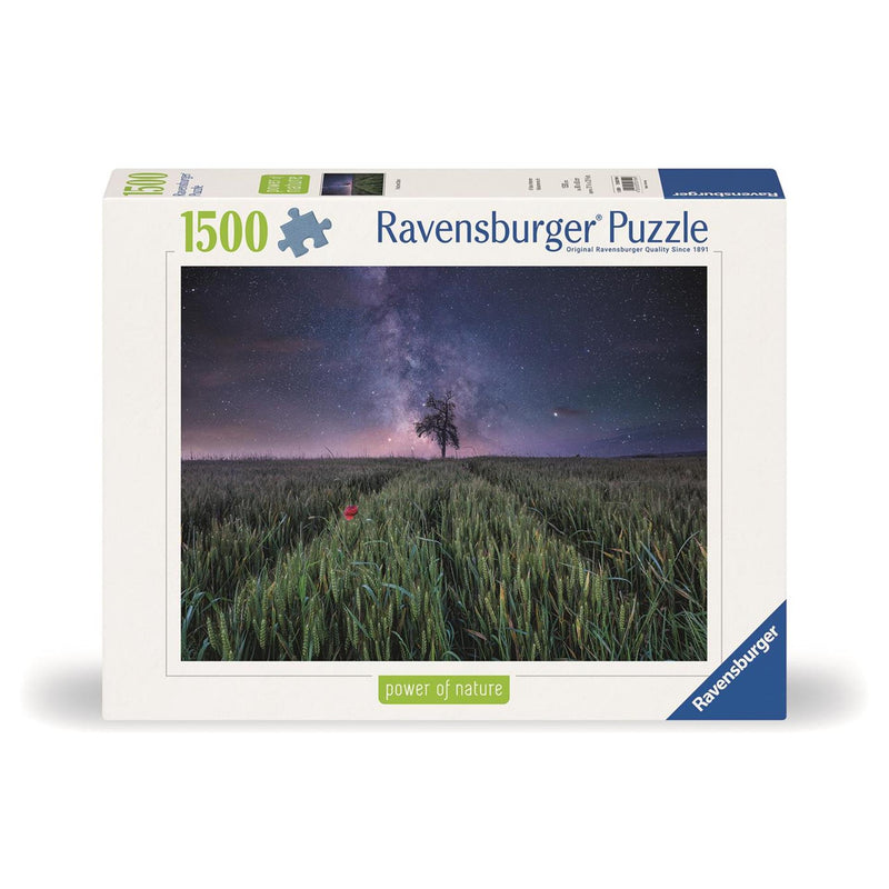 Load image into Gallery viewer, Ravensburger legpuzzel nachthim.uber dem kornfeld, 1500st.
