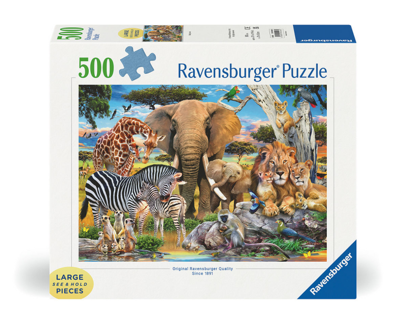 ギャラリービューアに画像をロードする, Ravensburger puzzel baby love - legpuzzel - 500 large format stukjes
