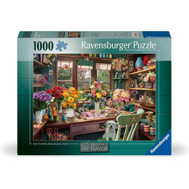 Ravensburger – my haven no.13: flower arranger – legpuzzel – 1000 stukjes