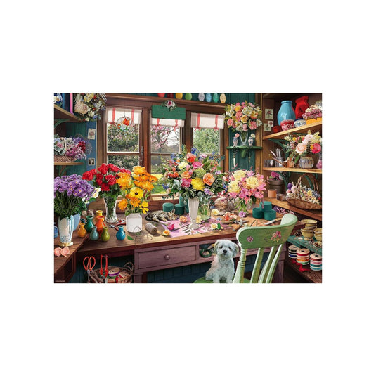 Ravensburger – my haven no.13: flower arranger – legpuzzel – 1000 stukjes