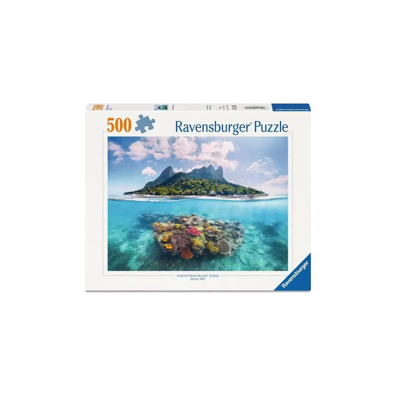 Chargez l'image dans la visionneuse de la galerie, Ravensburger – eiland en koraalwereld – legpuzzel – 500 stukjes
