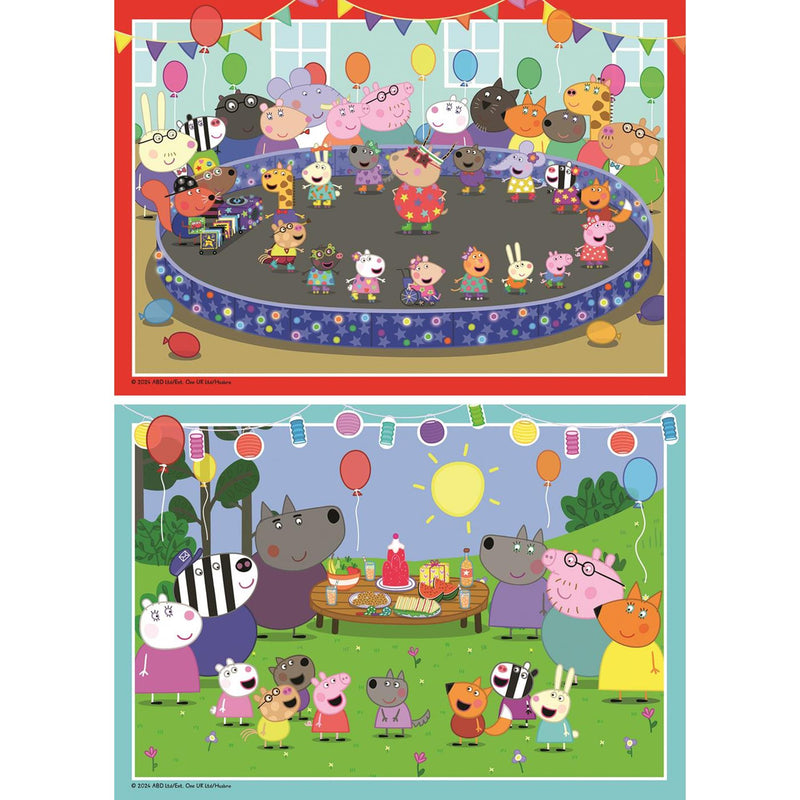 Load image into Gallery viewer, Ravensburger puzzel peppa pig 2x24pcs
