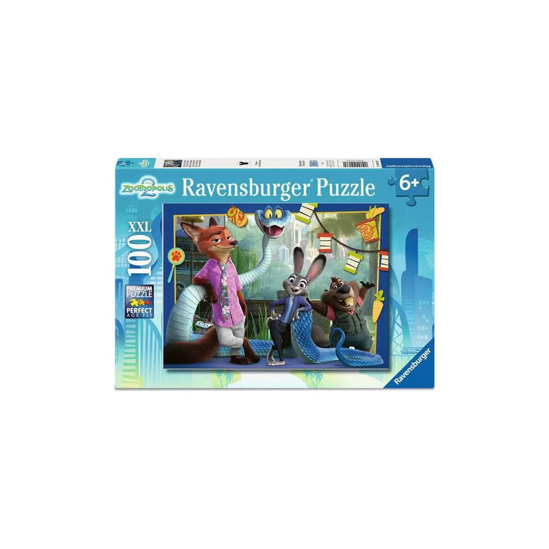 Load image into Gallery viewer, Ravensburger puzzel zootopia 2 100st
