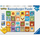 Ravensburger – pokémon gezichten – kinderpuzzel – 100 xxl stukjes