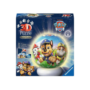 Ravensburger – paw patrol – 3d puzzle-ball nachtlicht – 73 stukjes