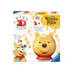 Ravensburger – disney winnie de pooh – 3d puzzle-ball met oren – 77 stukjes