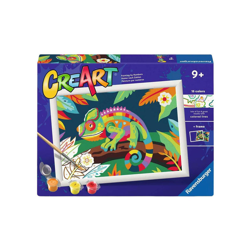Load image into Gallery viewer, Ravensburger creart schilderen op nummer - kameleon
