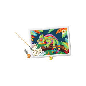 Ravensburger – creart: kameleon – schilderen op nummer