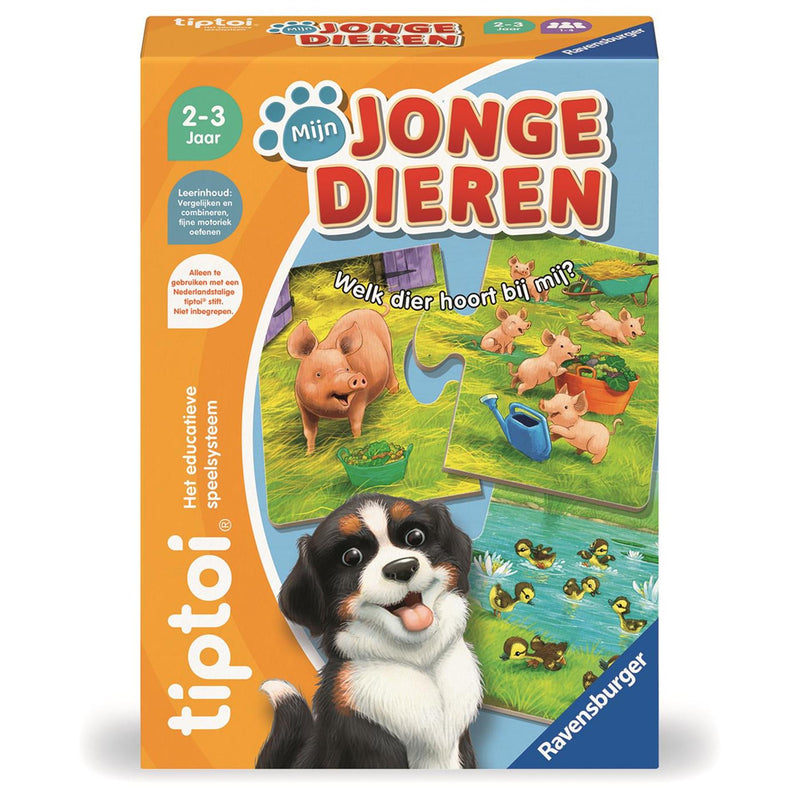 Afbeelding laden in galerijviewer, Ravensburger tiptoi mijn jonge dieren - interactief spel voor 1-4 jaar -
