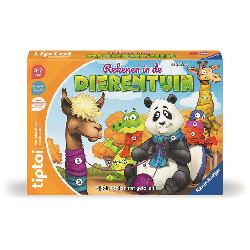 Load image into Gallery viewer, Ravensburger tiptoi® spel rekenen in de dierentuin
