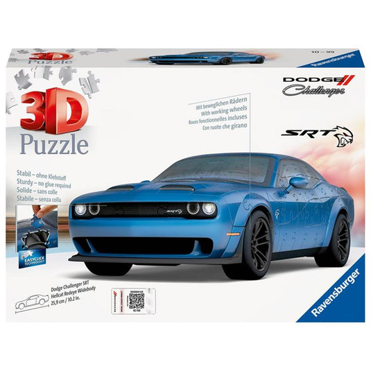 Ravensburger 3d puzzel dodge challenger hellcat redeye widebody