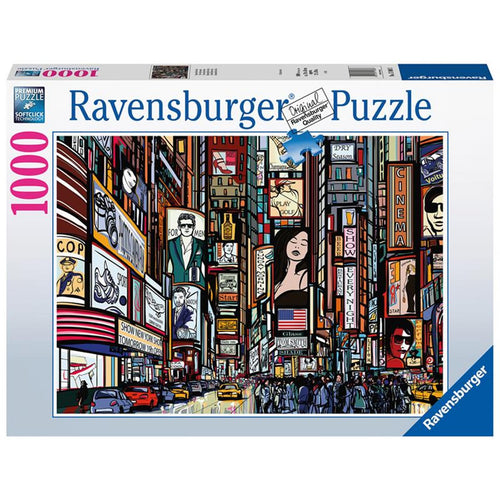 Ravensburger puzzel kleurrijk new york