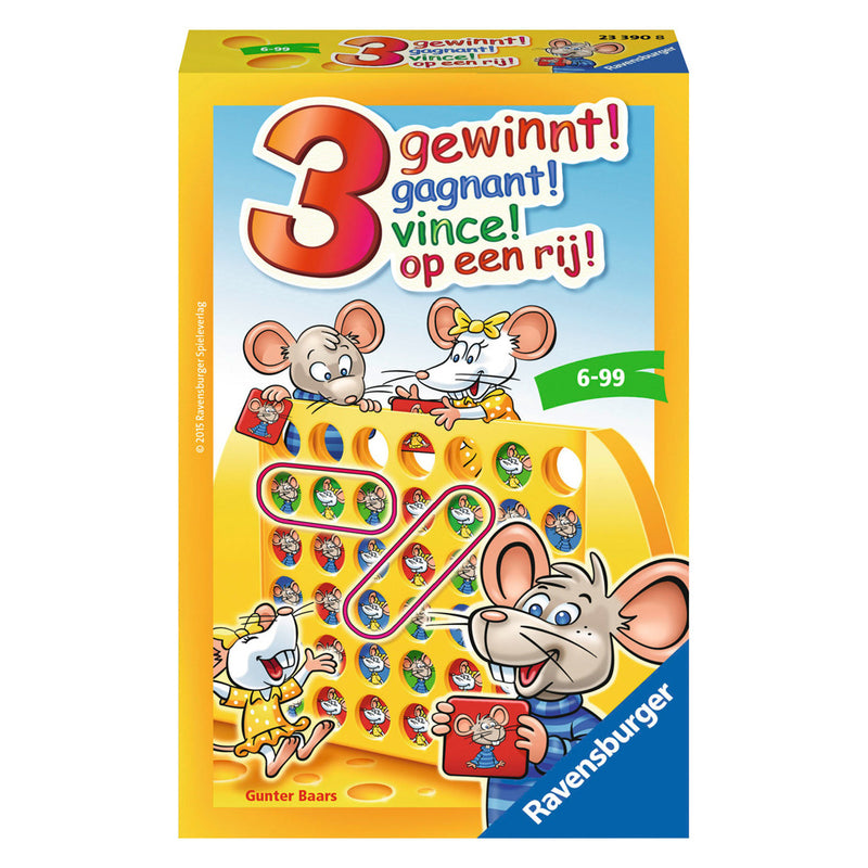 Load image into Gallery viewer, Ravensburger 3 Op Een Rij! Pocket
