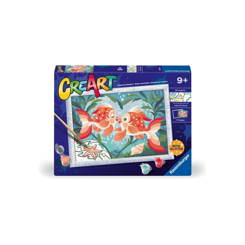 Load image into Gallery viewer, Ravensburger creart fish in love
