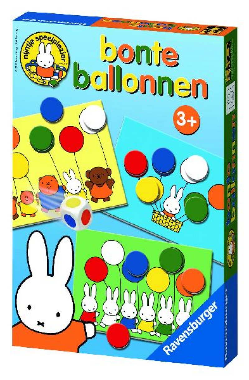 Afbeelding laden in galerijviewer, Ravensburger speel- en leerspellen nijntje bonte ballonnen

