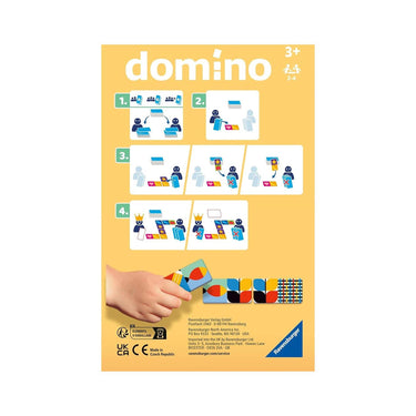 Ravensburger – bluey domino – pocketspel – vanaf 3 jaar