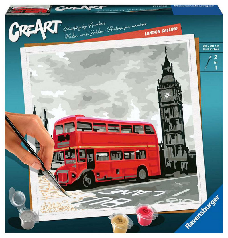 Afbeelding laden in galerijviewer, Ravensburger schilderen op nummer ravensburger creart schilderen op nummer - london

