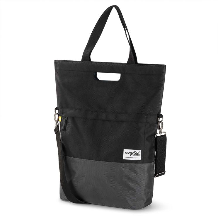 UrbanProof shoppertas RPET 20L zwart-grijs