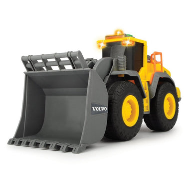 Dickie Volvo Shovel met Licht en Geluid - 23 cm