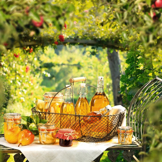 Leifheit 3187 ronde weckfles 500 ml glas rvs