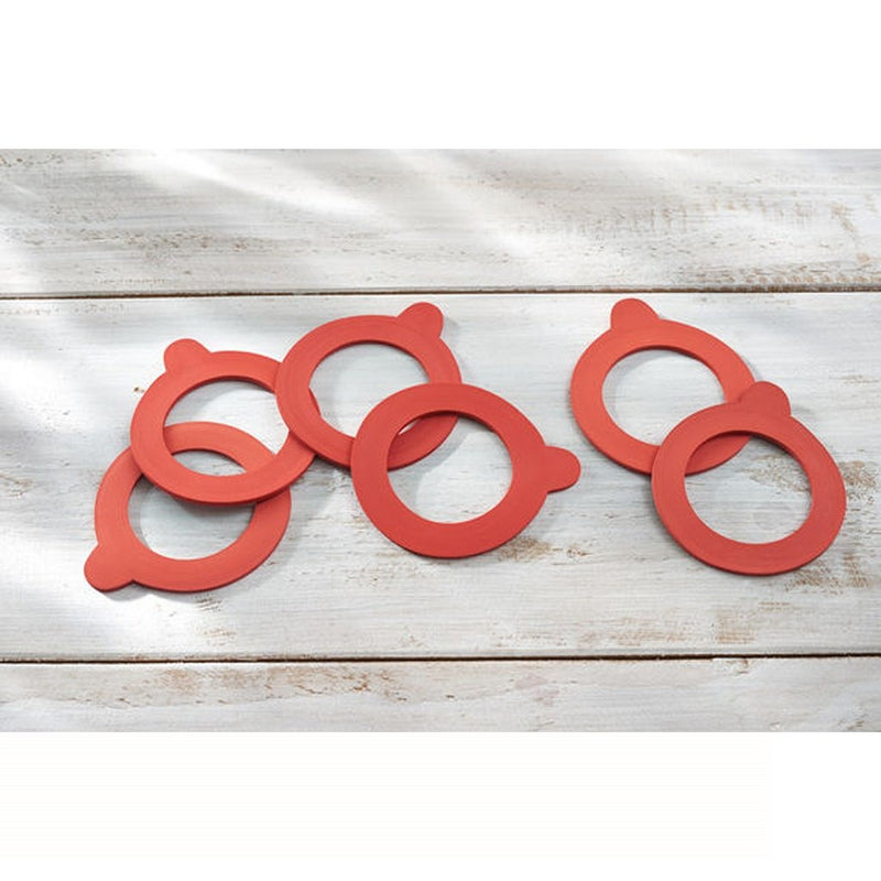 Load image into Gallery viewer, Leifheit 3215 rubberen weckringen 52x80 mm 6 stuks
