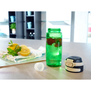 Leifheit 3267 flip tritan drinkfles 550 ml groen