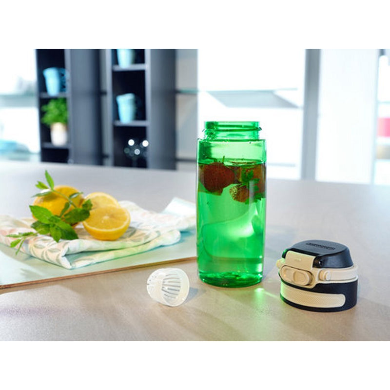 Load image into Gallery viewer, Leifheit 3267 flip tritan drinkfles 550 ml groen
