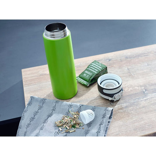 Leifheit thermosbeker flip 600ml groen | 2 stuks