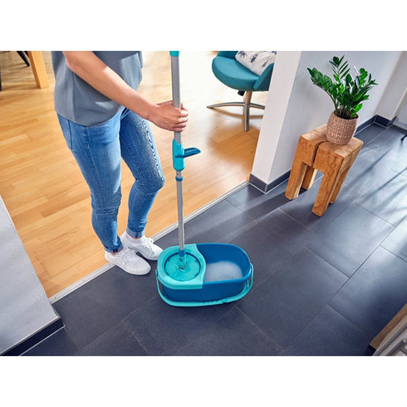 Load image into Gallery viewer, Leifheit 52101 clean twist disc mop ergo set blauw
