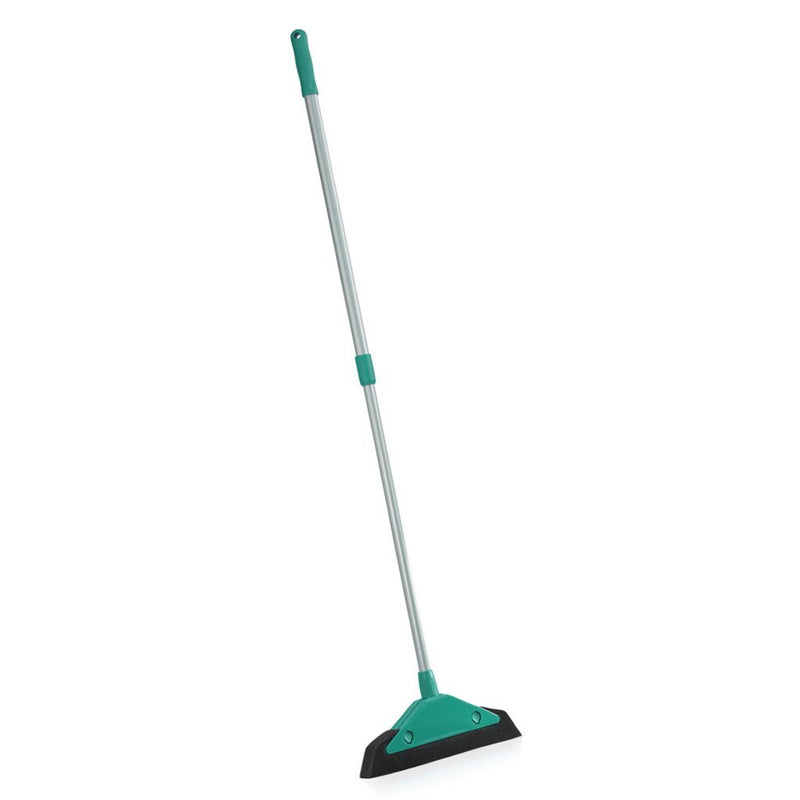 Load image into Gallery viewer, Leifheit 55243 soft and easy schuimrubber-bezem 34 cm met telescoopsteel blauw zilver
