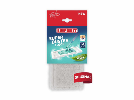 Leifheit super duster vervangingsdoek vloerreiniger m 33cm