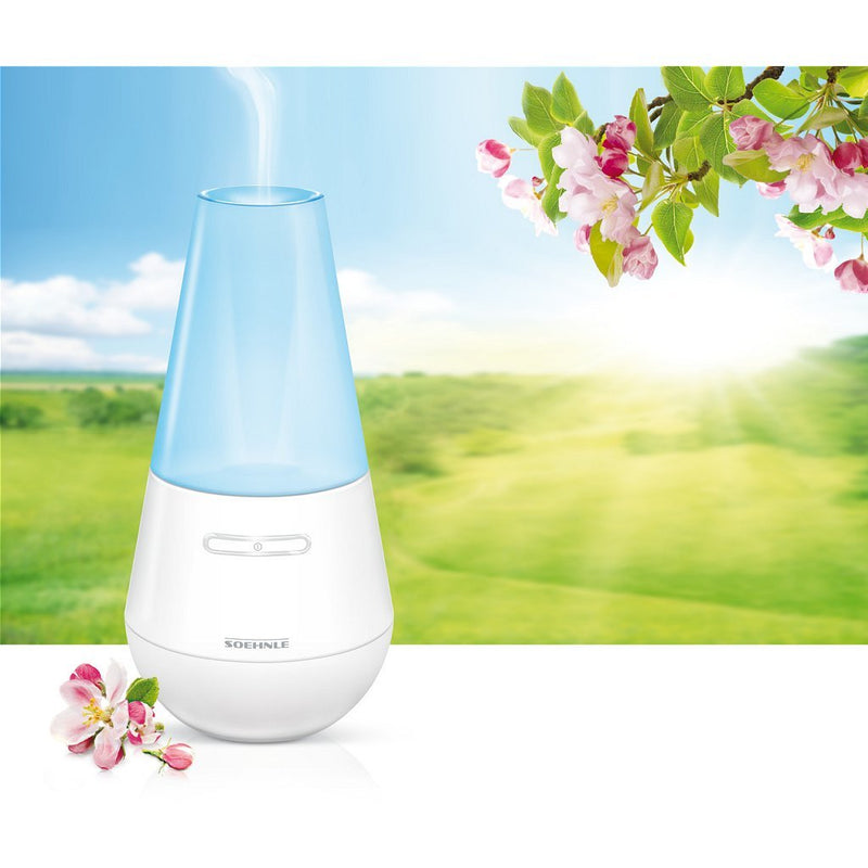 Load image into Gallery viewer, Soehnle 68025 valencia aromaverspreider met blauwe led-lamp wit
