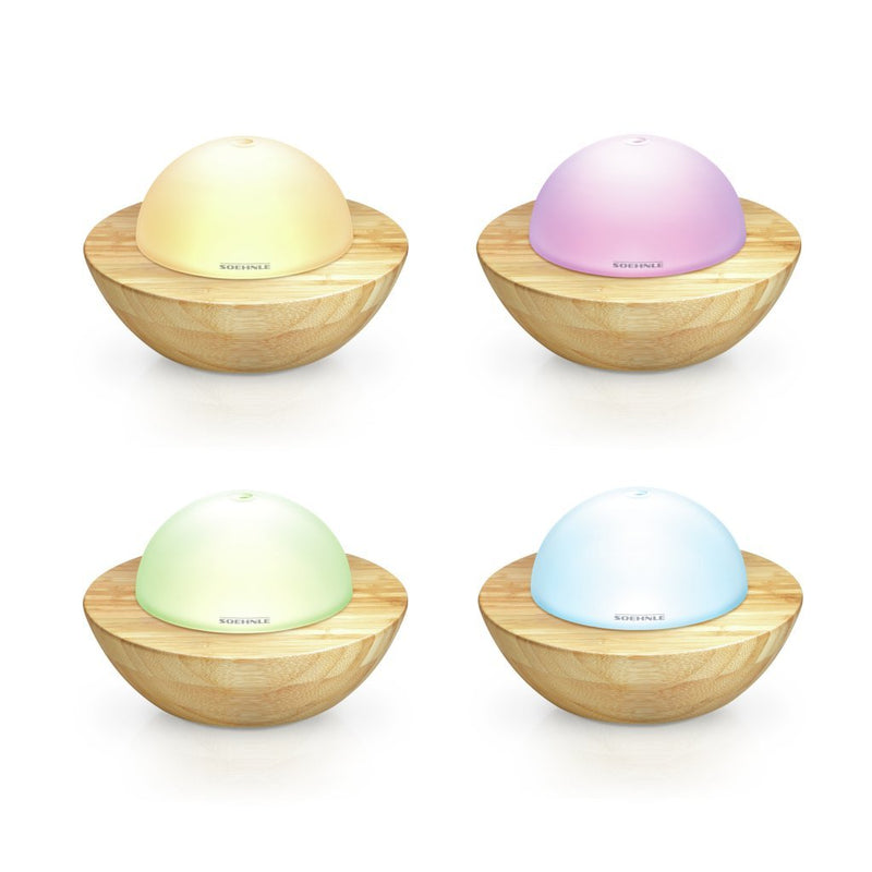 Load image into Gallery viewer, Soehnle 68087 modena aromaverspreider met led-verlichting glas bamboe
