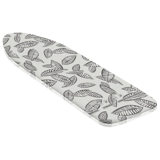 Leifheit strijkplankhoes perfect steam air board express s m - 125 x 40 cm strijkvlak - 3 mm dikke molton - zwart - wit