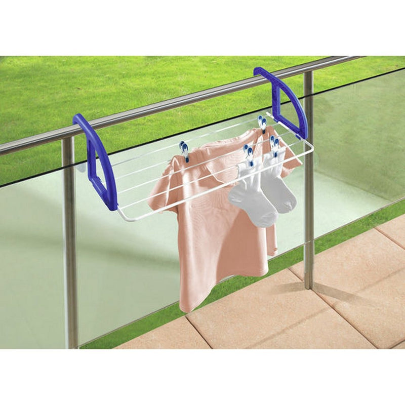 Load image into Gallery viewer, Leifheit 83046 classic 25 hangdroogrek blauw wit
