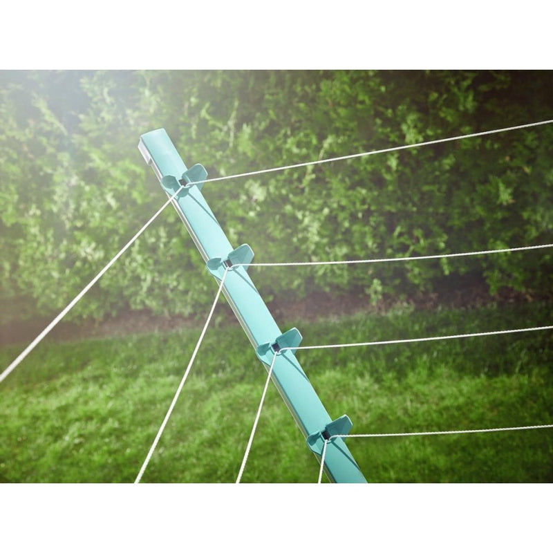 Load image into Gallery viewer, Leifheit Leifheit 85286 Linomatic 500 Easy Droogmolen 50 m Drooglente Groen Zilver
