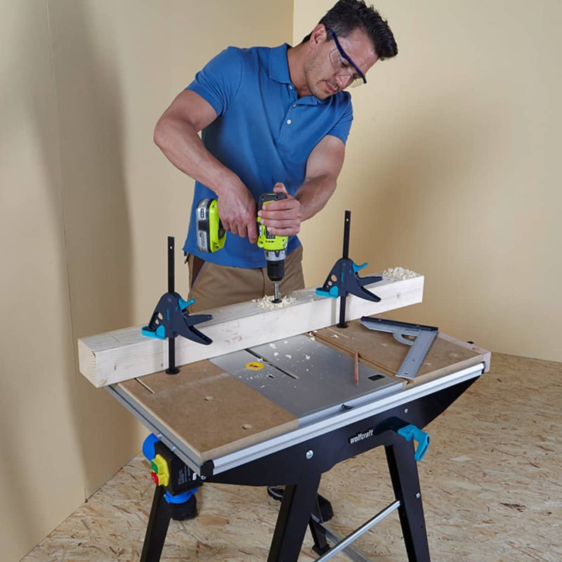 Load image into Gallery viewer, Wolfcraft zaagtafel master cut 1500 94x64x86,5 cm 6906000
