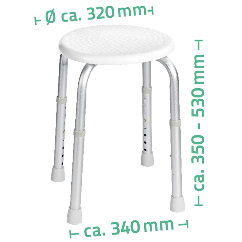 Load image into Gallery viewer, RIDDER RIDDER Badkamerkruk rond 110 kg wit A00603101
