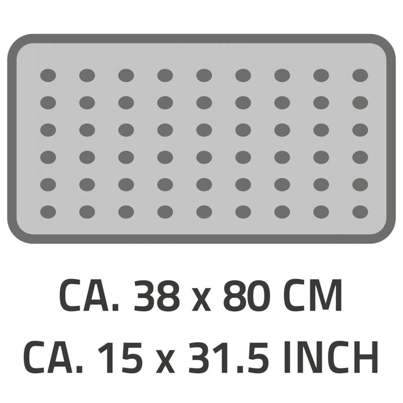 Load image into Gallery viewer, Ridder badmat anti-slip playa 80x38 cm zwart 68310
