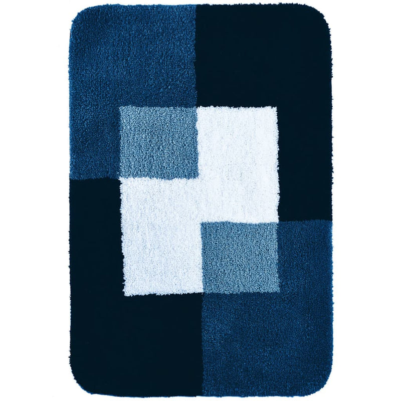Load image into Gallery viewer, Ridder ridder badkamermat coins 60x90 cm blauw 7103303
