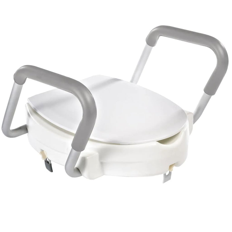 Load image into Gallery viewer, Ridder ridder toiletbril met handgreep 150 kg wit a0072001
