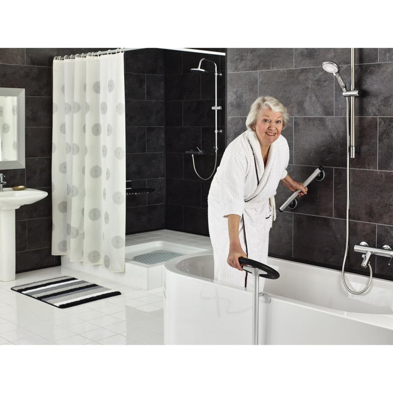 Load image into Gallery viewer, RIDDER RIDDER Badkamer handgreep Premium 45 cm aluminium zilverkleurig
