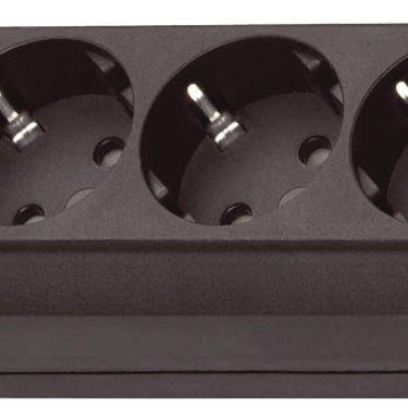 Brennenstuhl eco-line stekkerdoos 10x stekkerdoos (zwart, 1159300010, voor 10 stekkers)