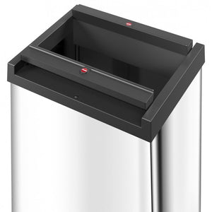 Hailo prullenbak met tuimeldeksel 8401310 wit big-box swing l